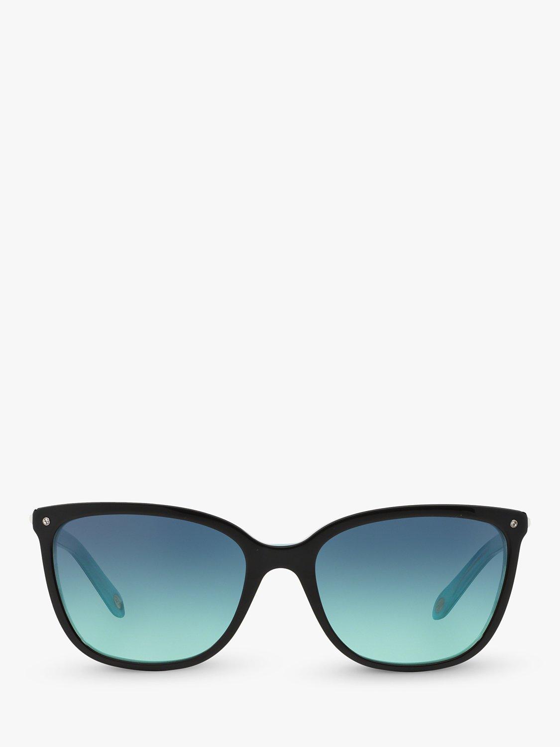 Tiffany & Co square sunglasses pearl crystal accents, imported from the UK