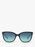 Tiffany & Co square sunglasses pearl crystal accents, imported from the UK