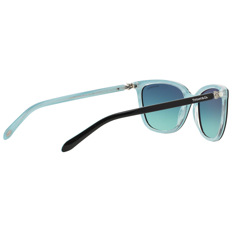 Tiffany & Co square sunglasses pearl crystal accents, imported from the UK