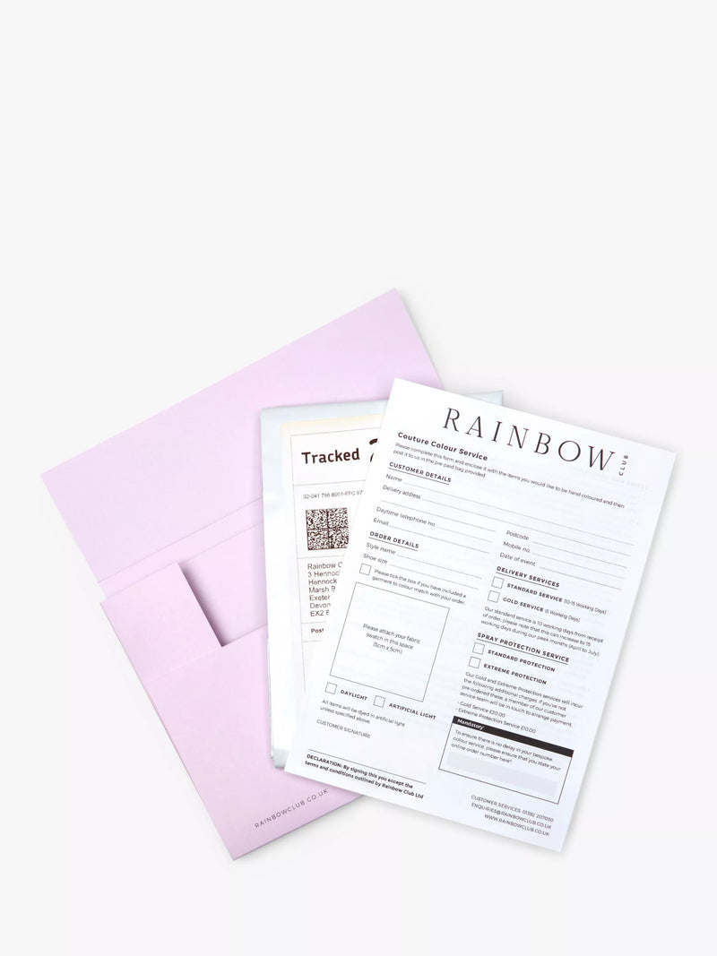 Rainbow Club direct dye pack colour pack, imported from the UK