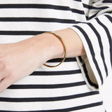 kate spade new york gold bangle engraved heart of gold 6cm - British product