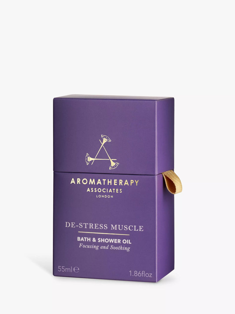 Aromatherapy Associates De-Stress Muscle Bath & Shower Oil 55ml - British product