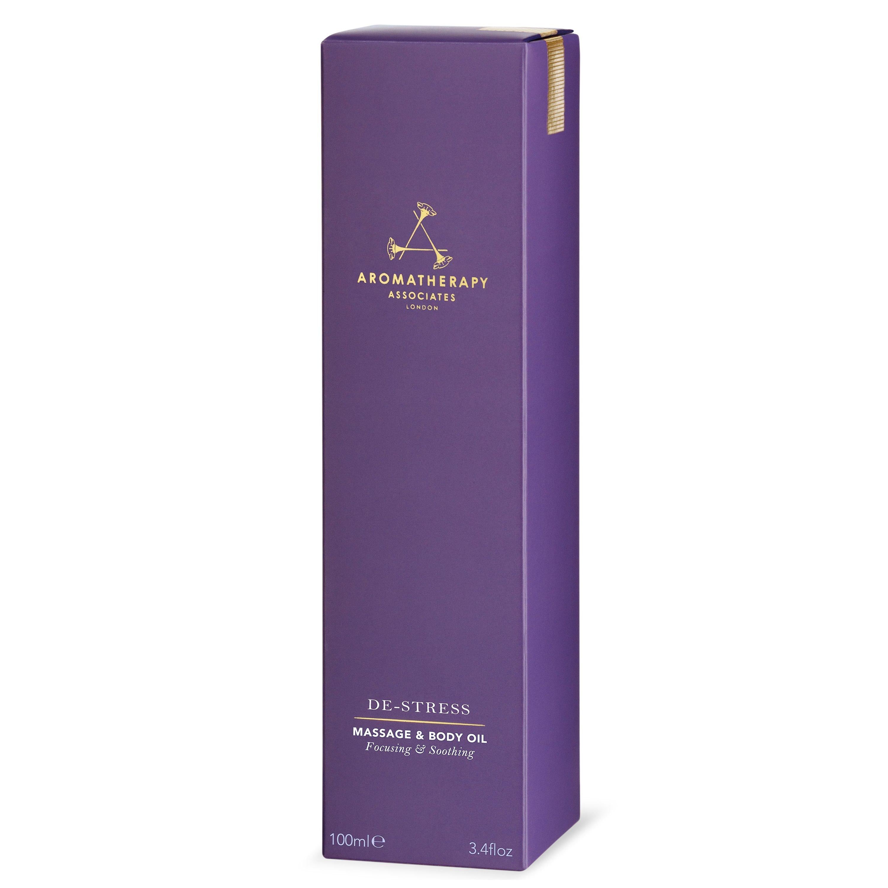 Aromatherapy Associates De-Stress massage body oil 100ml (British brand)