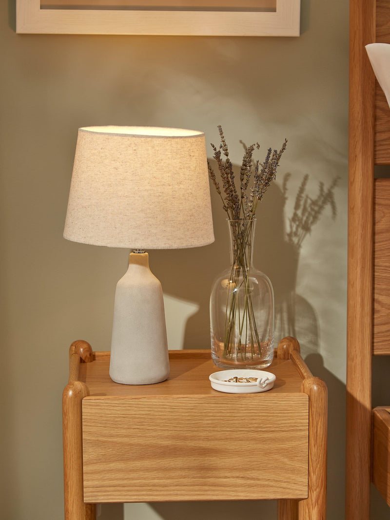 John Lewis Linney Concrete Table Lamp - British product