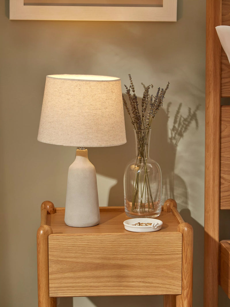 John Lewis Linney Concrete Table Lamp - British product