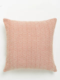 Diamond Pattern Woven Cushion with Duck Feather Filling