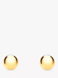 IBB 18ct Gold Ball Stud Earrings 3mm