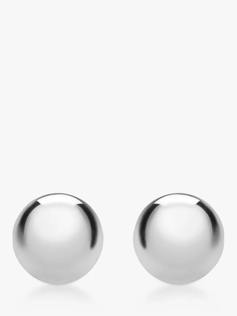 IBB 18ct gold ball stud earrings 3mm, imported from the UK