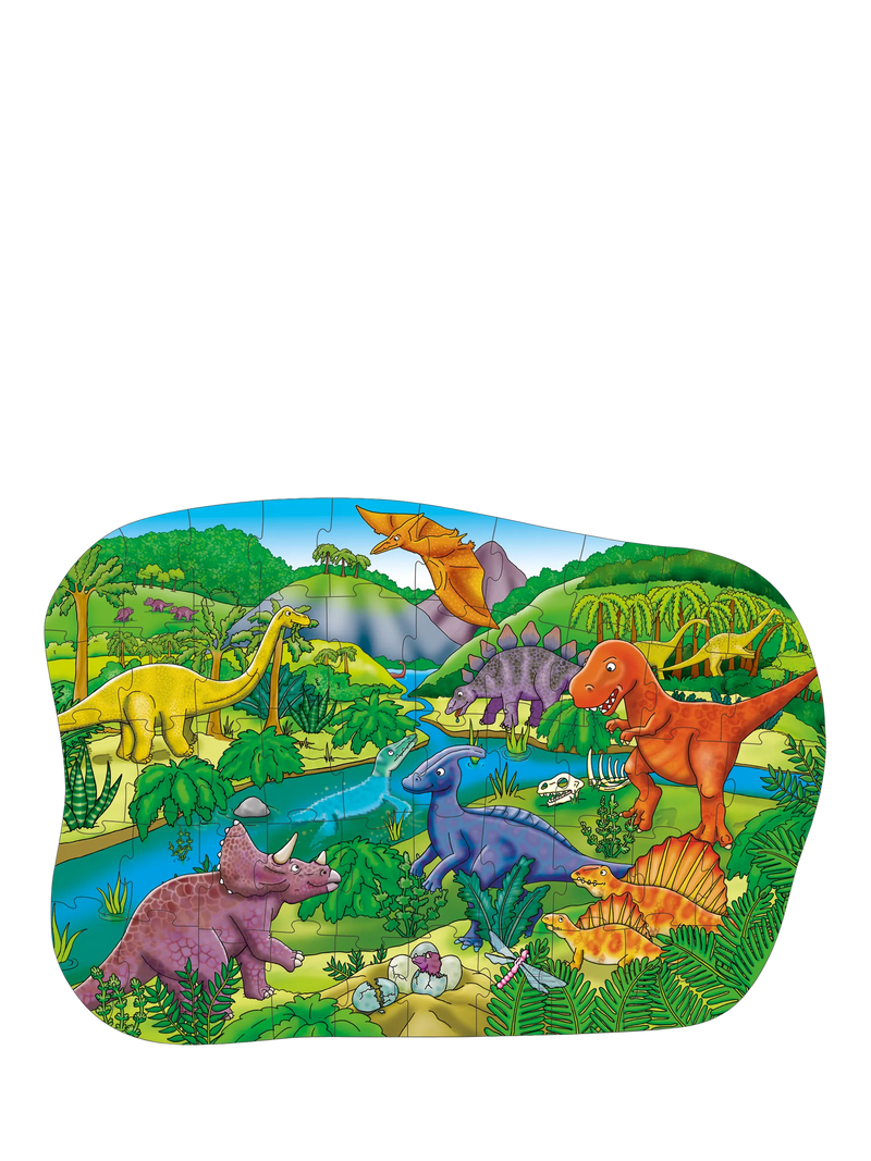 Orchard Toys big dinosaur jigsaw puzzle with 50 pieces, imported from the UK