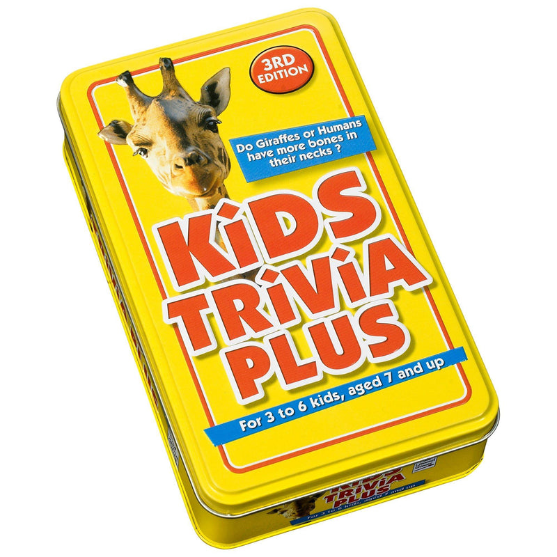 Kids Trivia Plus game, UK version
