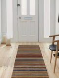 John Lewis Russet Multistripe hand loomed rug 120x60cm, UK version