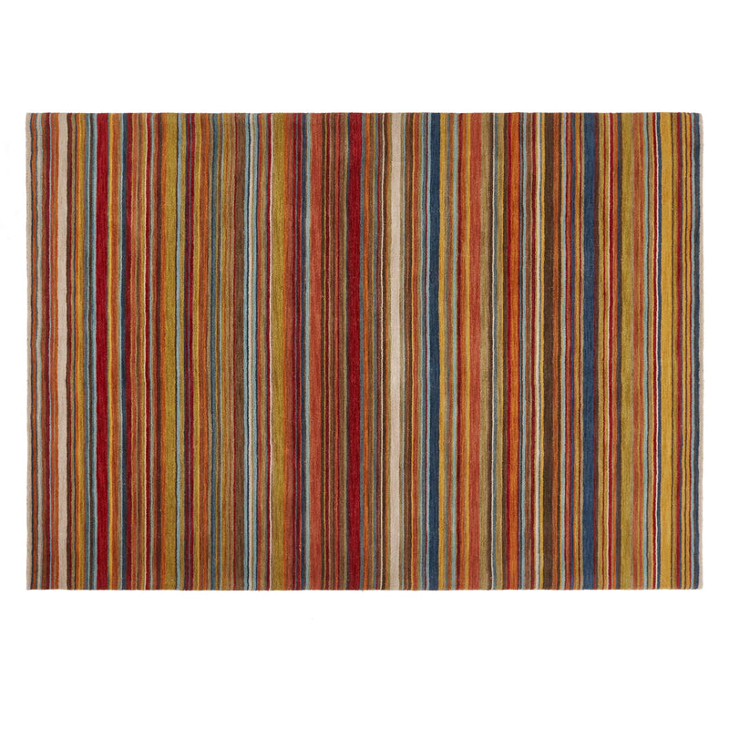 John Lewis Russet Multistripe hand loomed rug 120x60cm, UK version