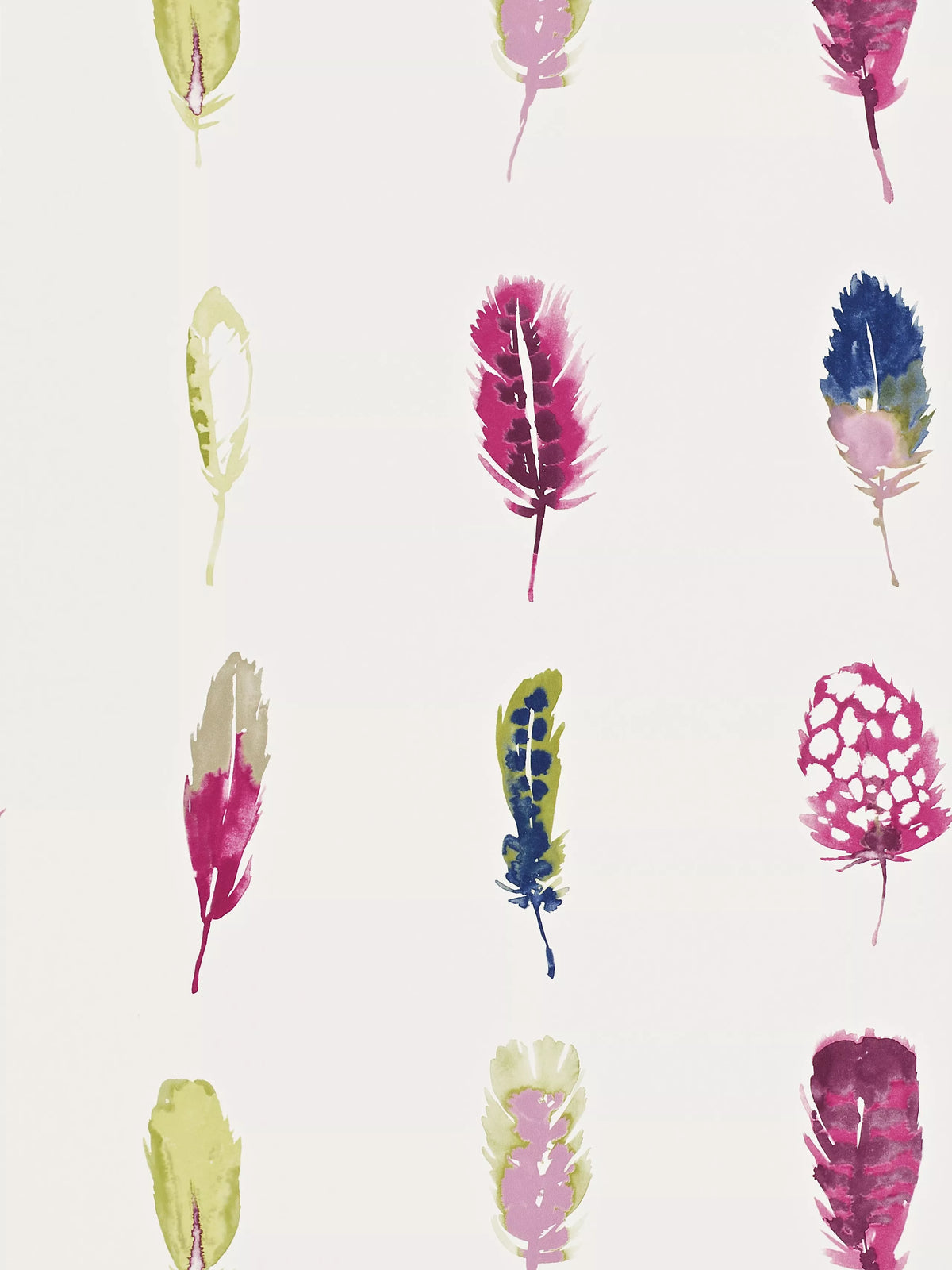 Harlequin Limosa wallpaper in indigo, mustard, and stone, UK version