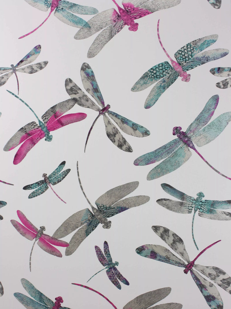 Matthew Williamson Dragonfly Dance wallpaper, UK version