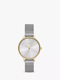 Skagen women's Anita mesh bracelet watch silver - British product
