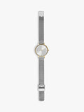 Skagen women's Anita mesh bracelet watch silver - British product