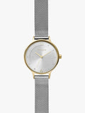 Skagen women's Anita mesh bracelet watch silver - British product