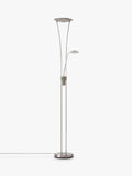John Lewis Levity LED floor lamp satin nickel - British product