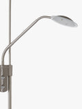 John Lewis Levity LED floor lamp satin nickel - British product