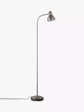 John Lewis Mykki LED floor lamp satin nickel - British product