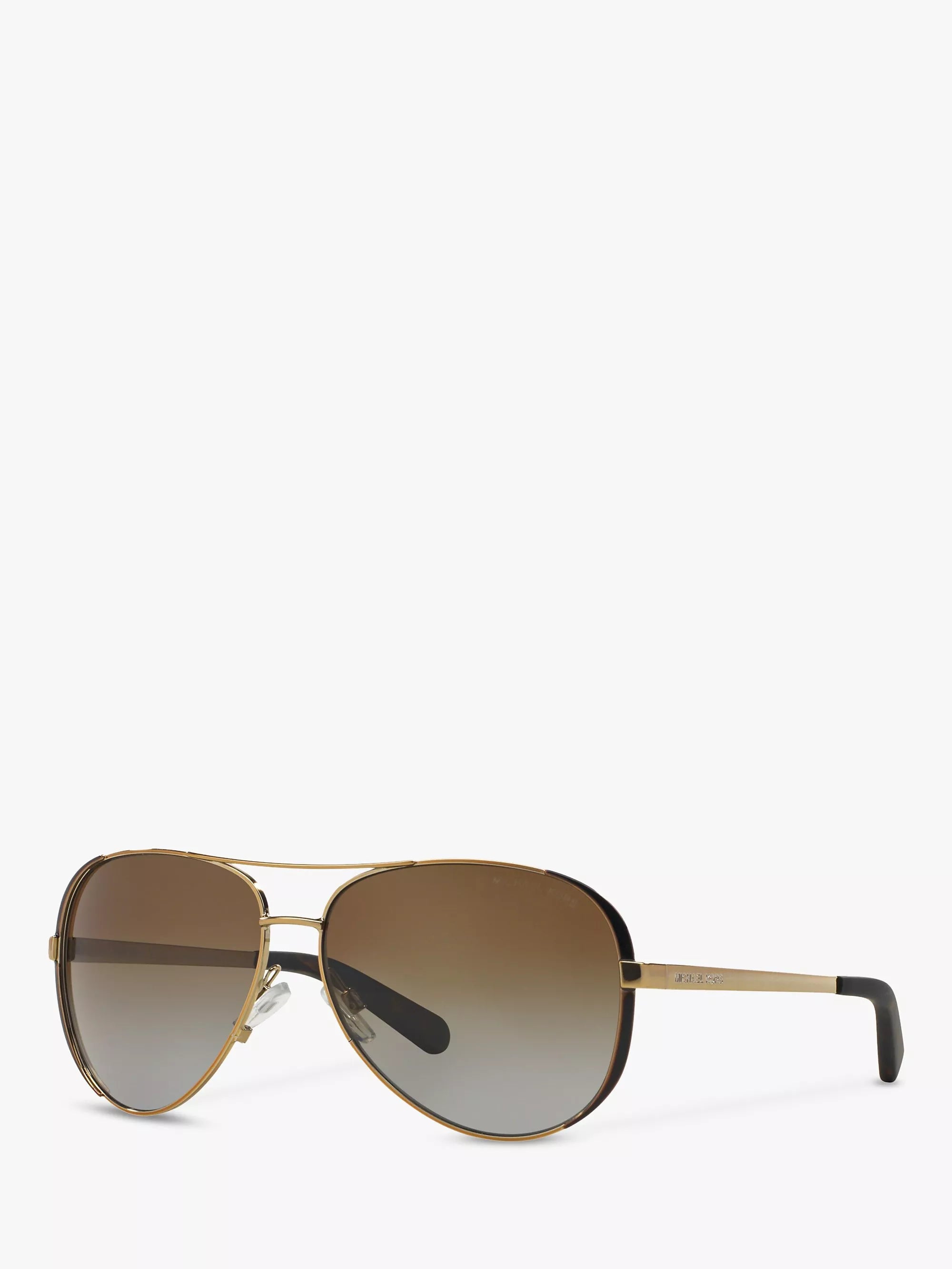 Michael Kors Chelsea aviator polarised sunglasses brown, imported from the UK