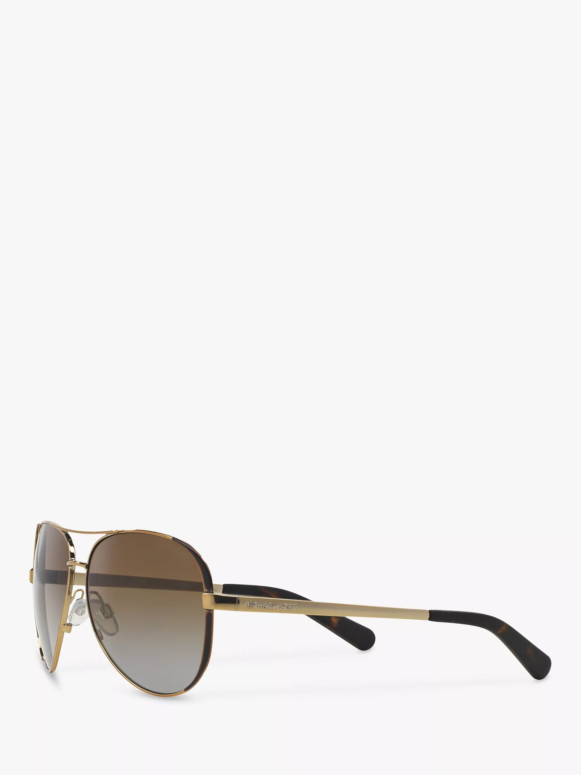 Michael Kors Chelsea aviator polarised sunglasses brown, imported from the UK