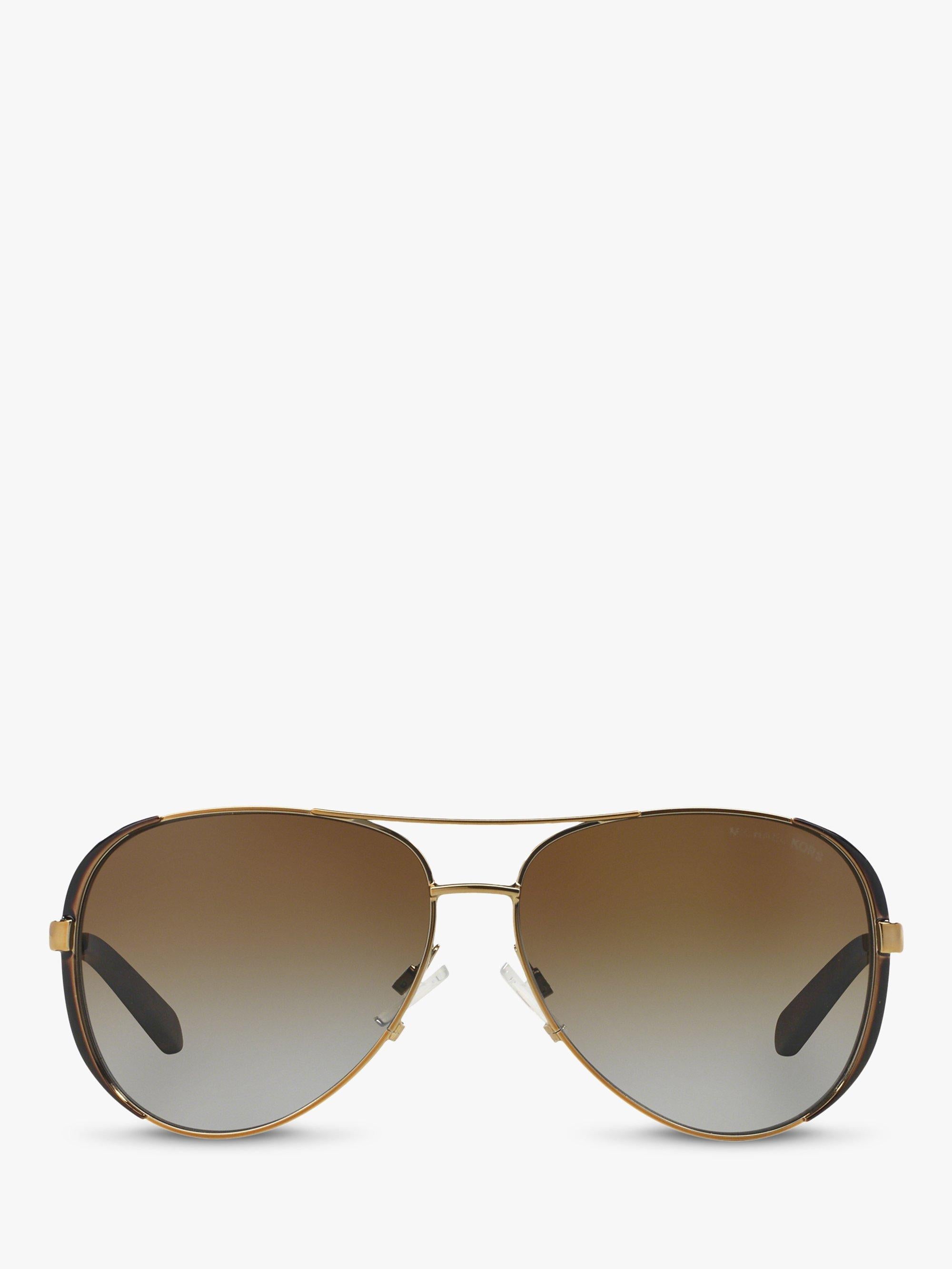 Michael Kors Chelsea aviator polarised sunglasses brown, imported from the UK