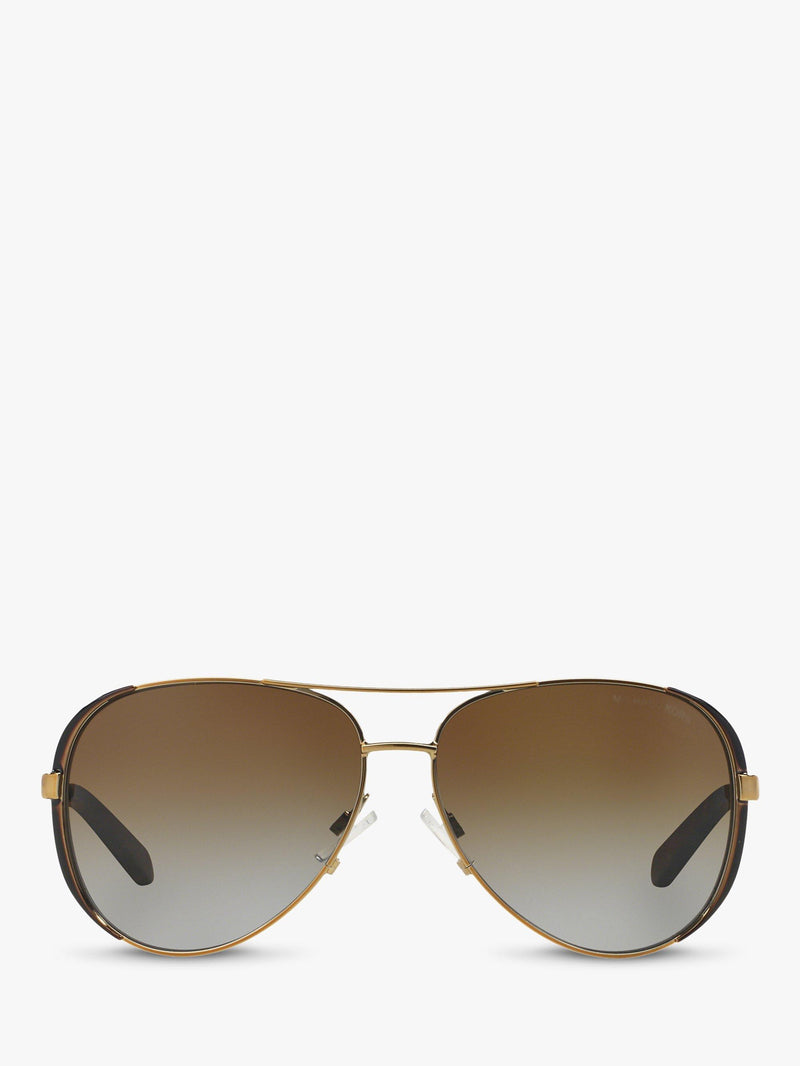 Michael Kors Chelsea aviator polarised sunglasses brown, imported from the UK