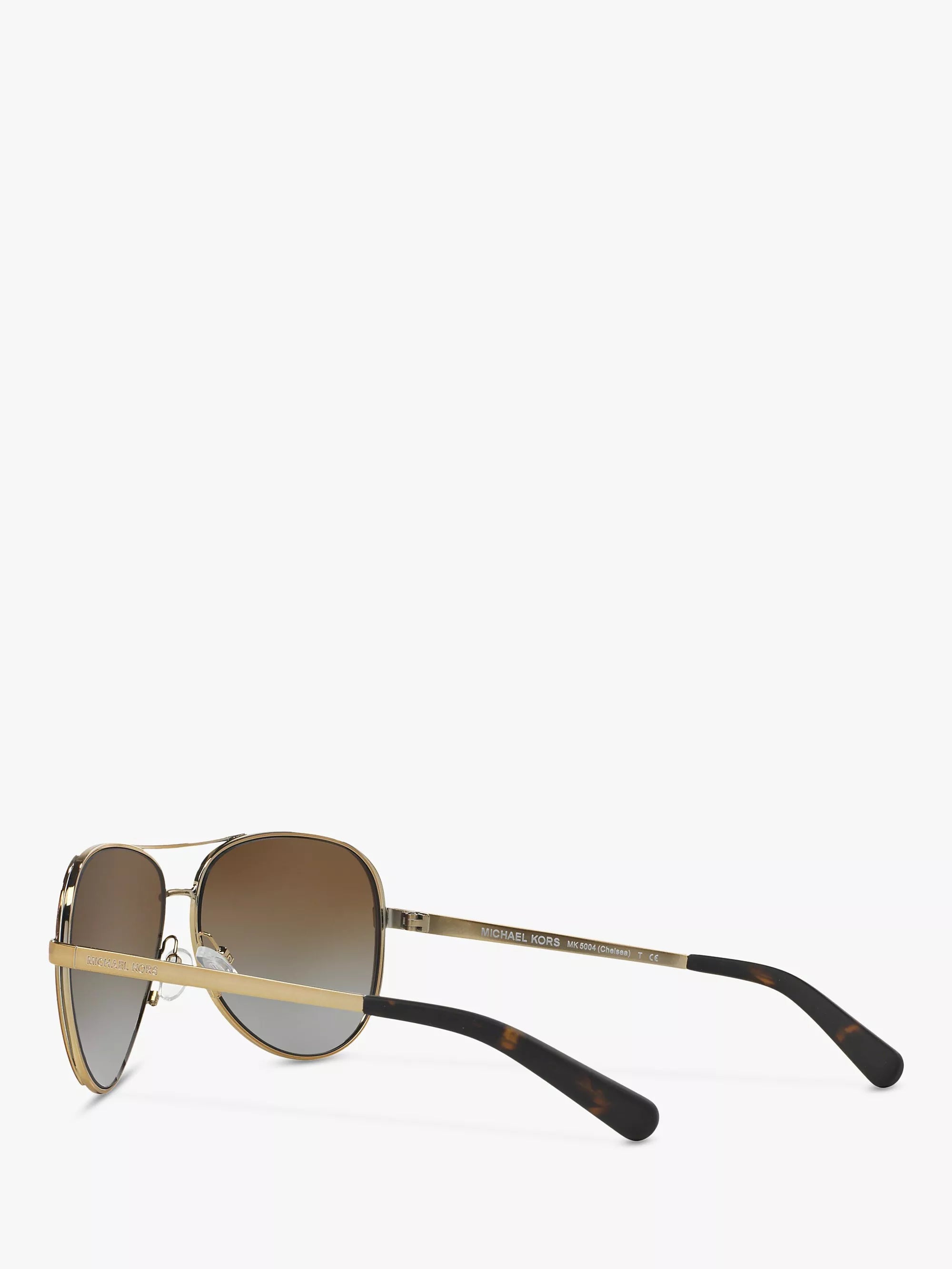 Michael Kors Chelsea aviator polarised sunglasses brown, imported from the UK