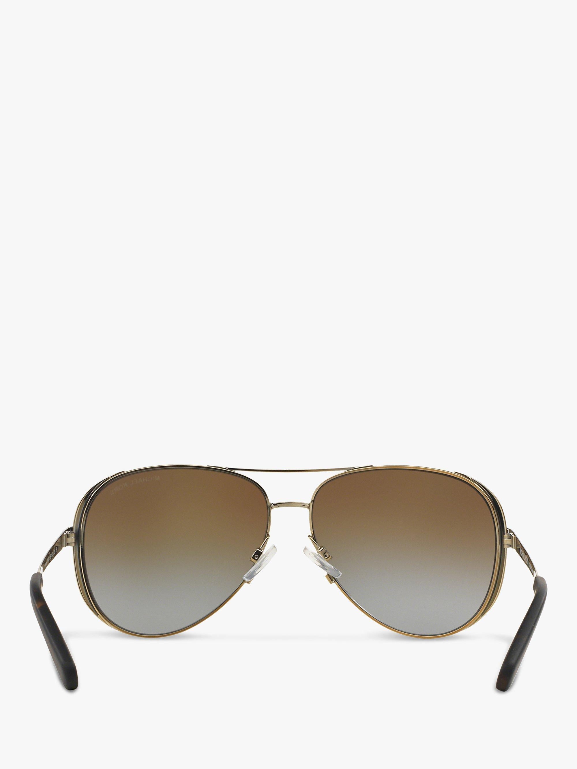 Michael Kors Chelsea aviator polarised sunglasses brown, imported from the UK