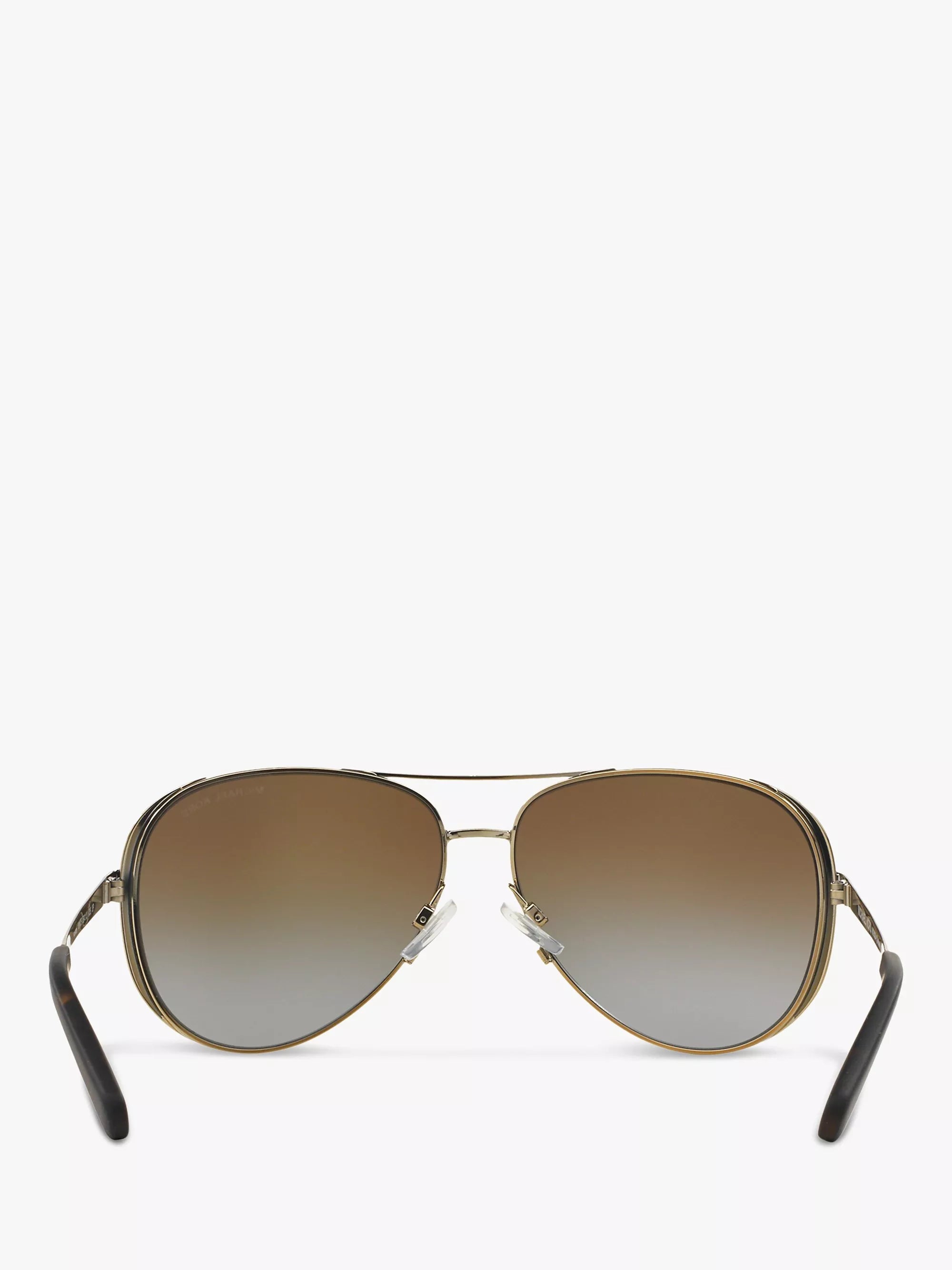 Michael Kors Chelsea aviator polarised sunglasses brown, imported from the UK