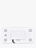 Acctim radio controlled LCD alarm clock white - British product