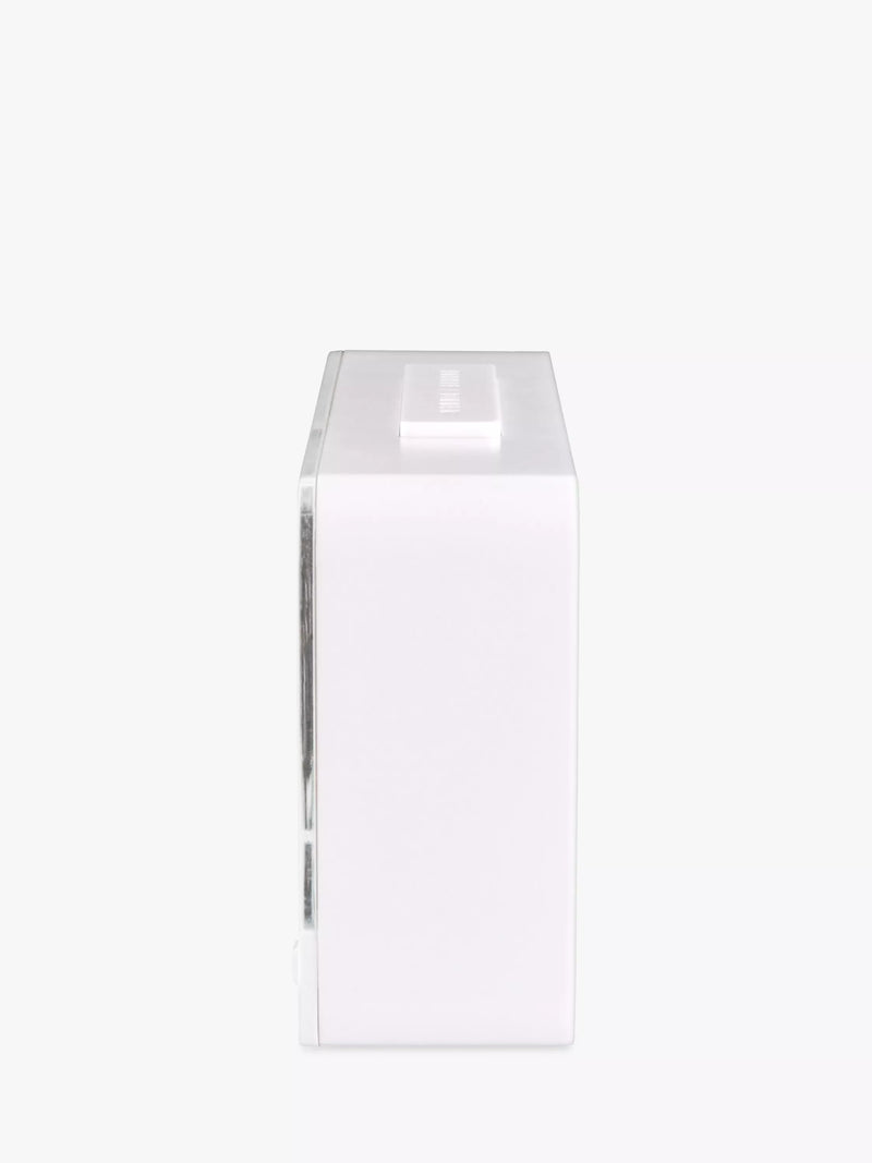 Acctim radio controlled LCD alarm clock white - British product