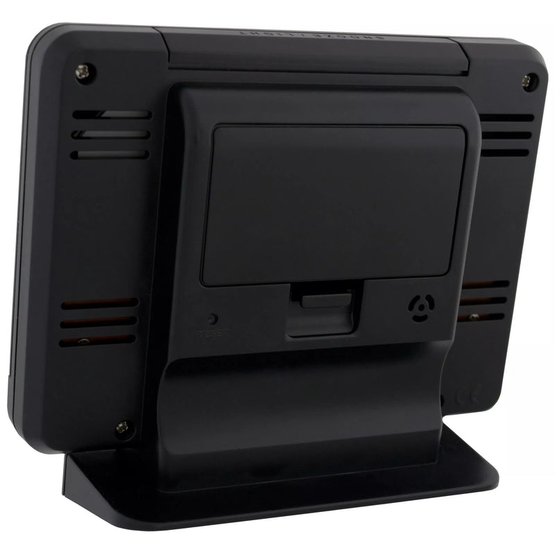 Acctim radio controlled dual alarm clock black - British product