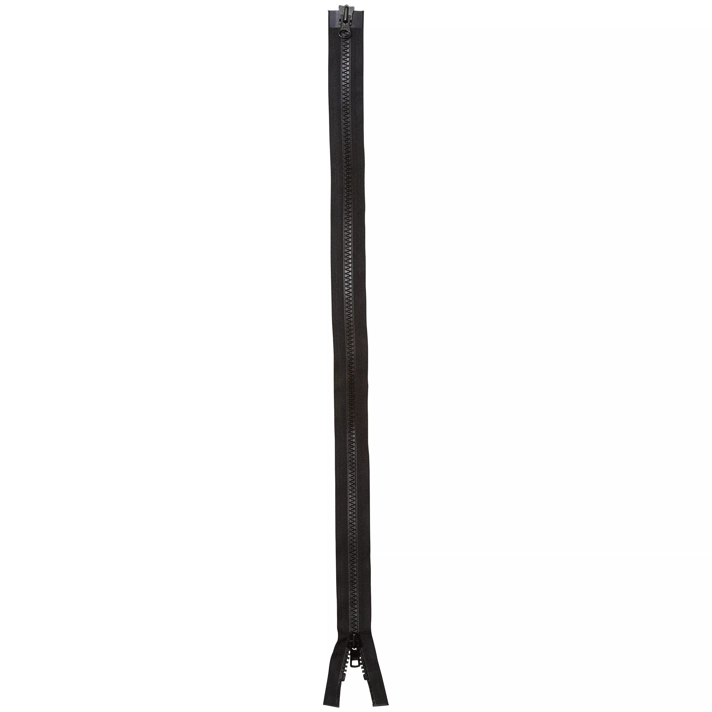 YKK heavyweight 2-way slider zipper 71cm black (British brand)