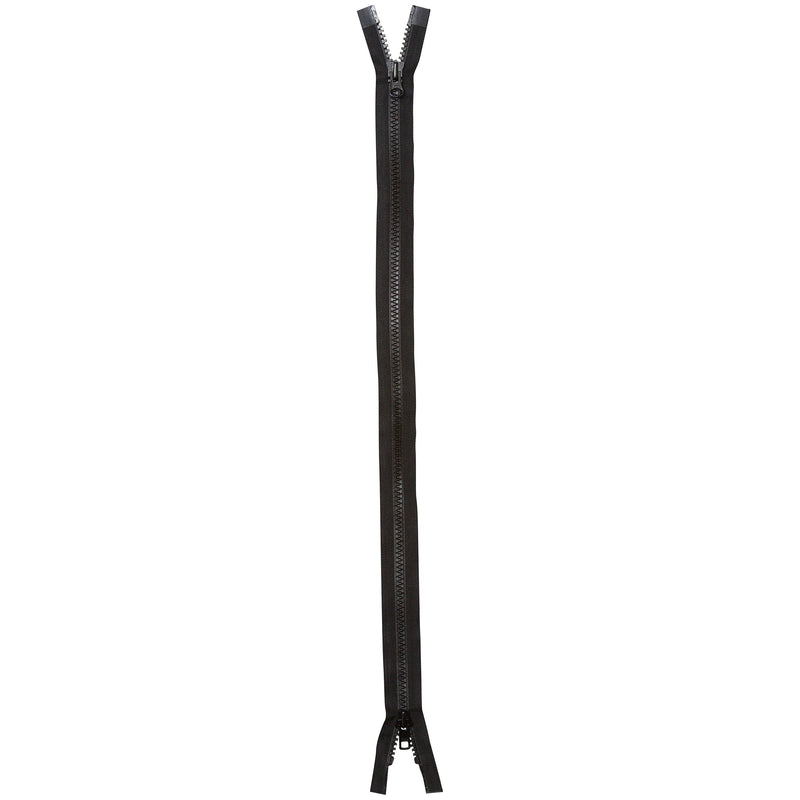YKK heavyweight 2-way slider zipper 71cm black (British brand)