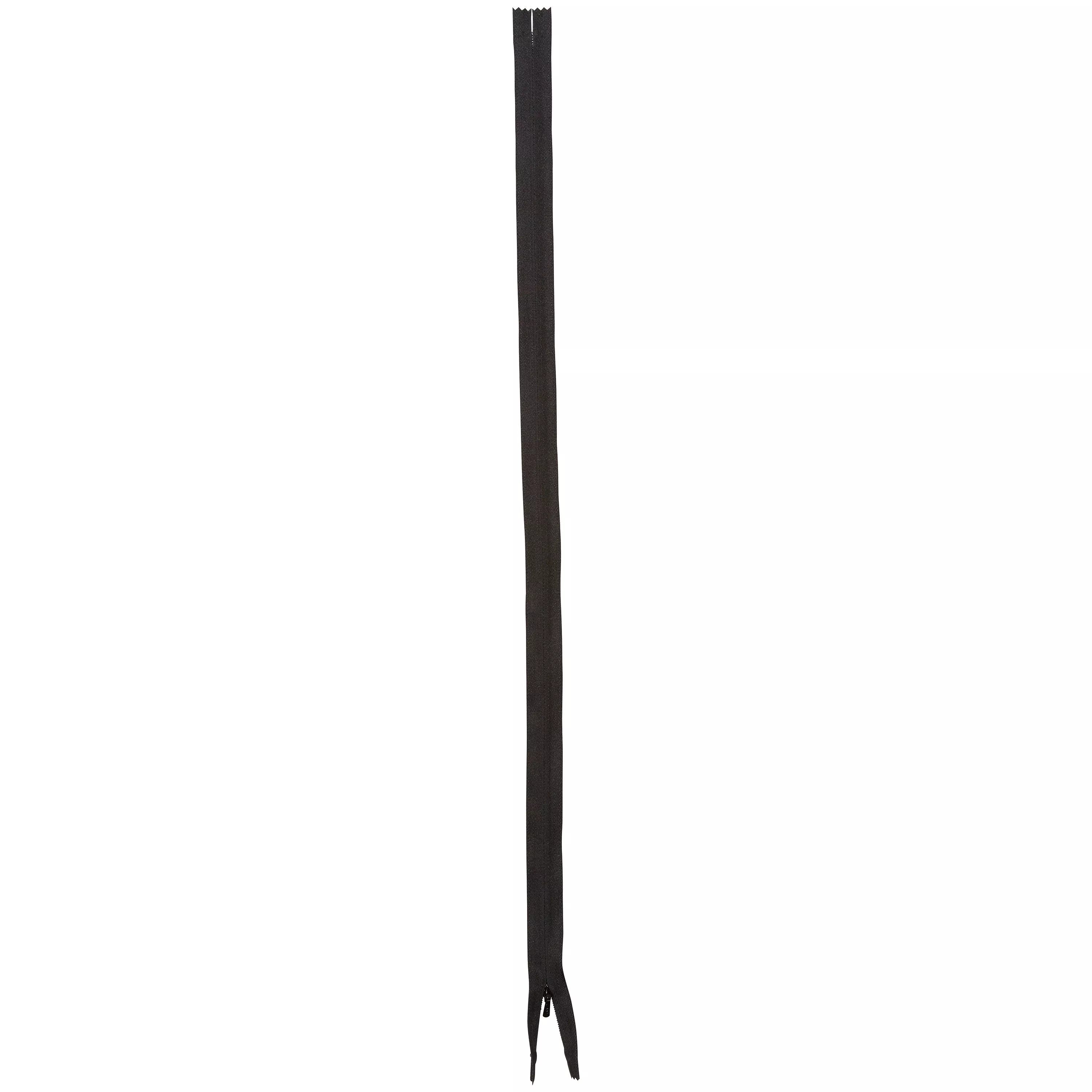 YKK medium weight concealed coil zip 20cm - British product