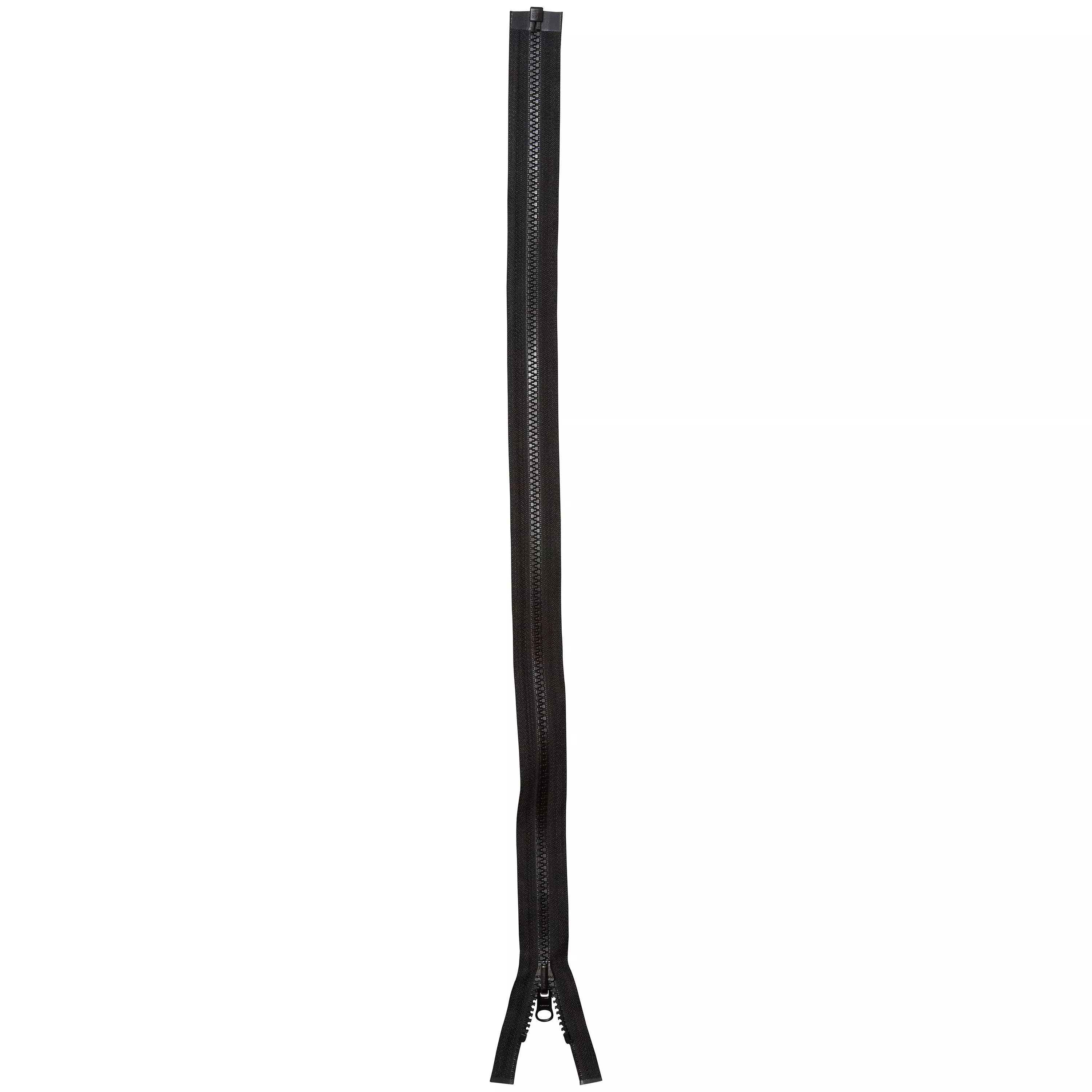 YKK open end reversible zip 66cm black - British product