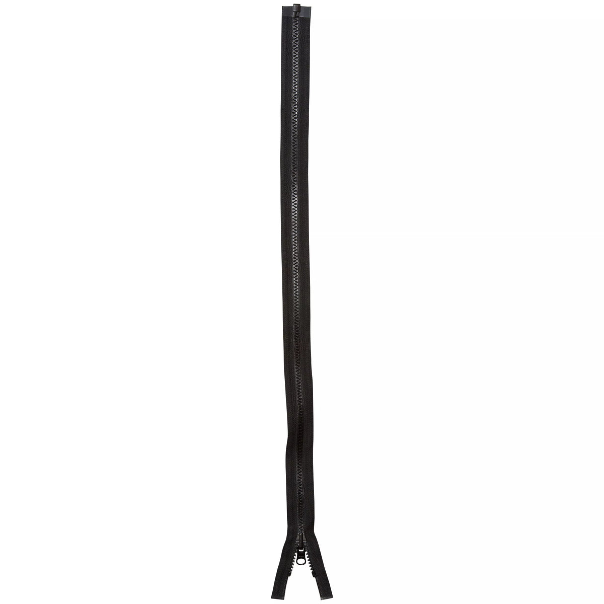 YKK open end reversible zip 66cm black - British product