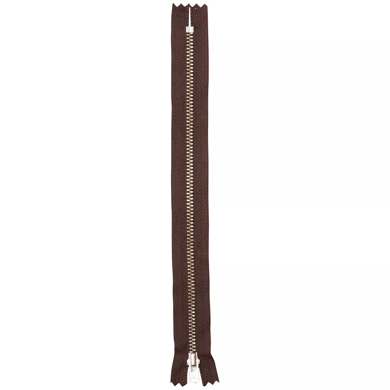 YKK strong metal tooth zip 15cm - British product