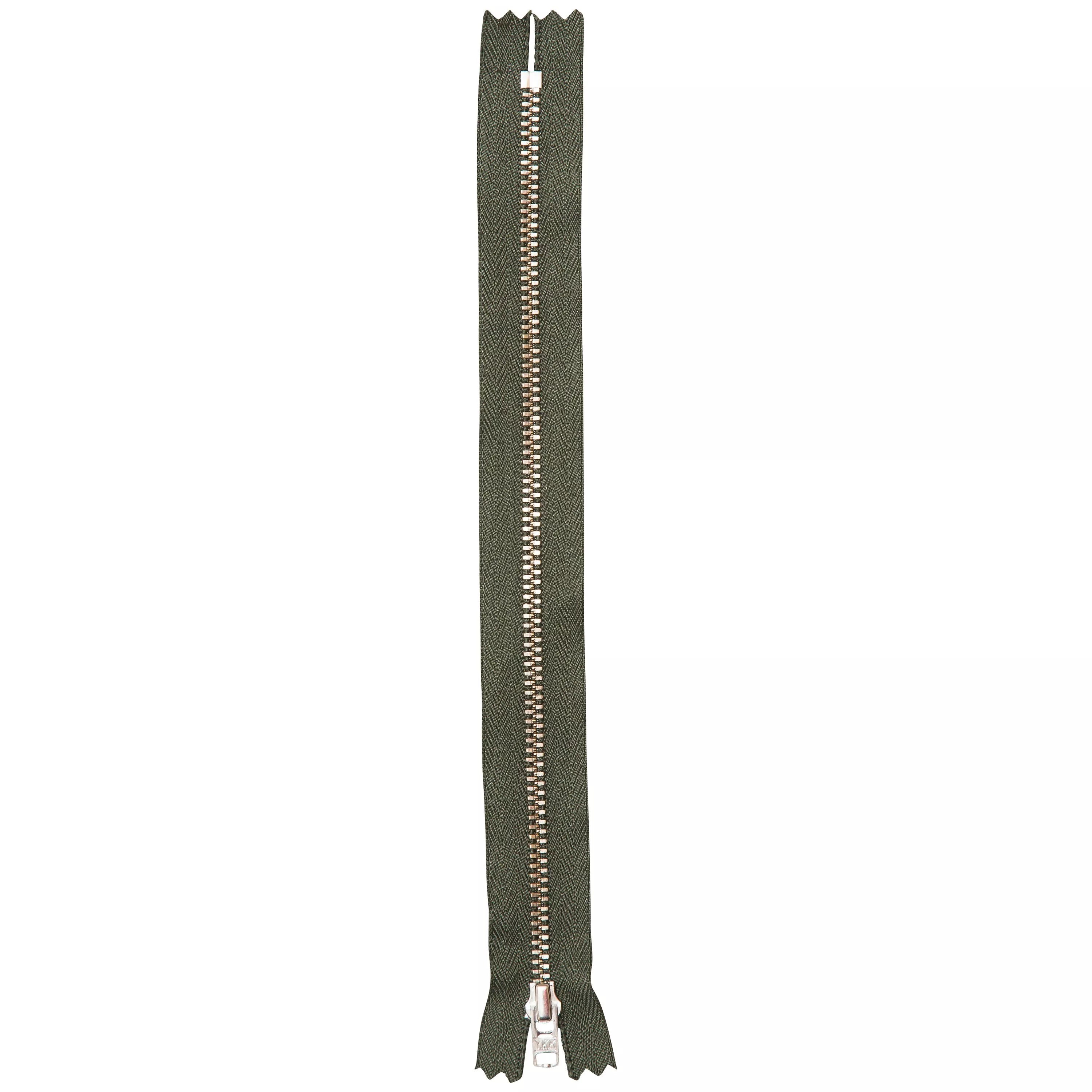 YKK Strong Metal Tooth Zip 15cm