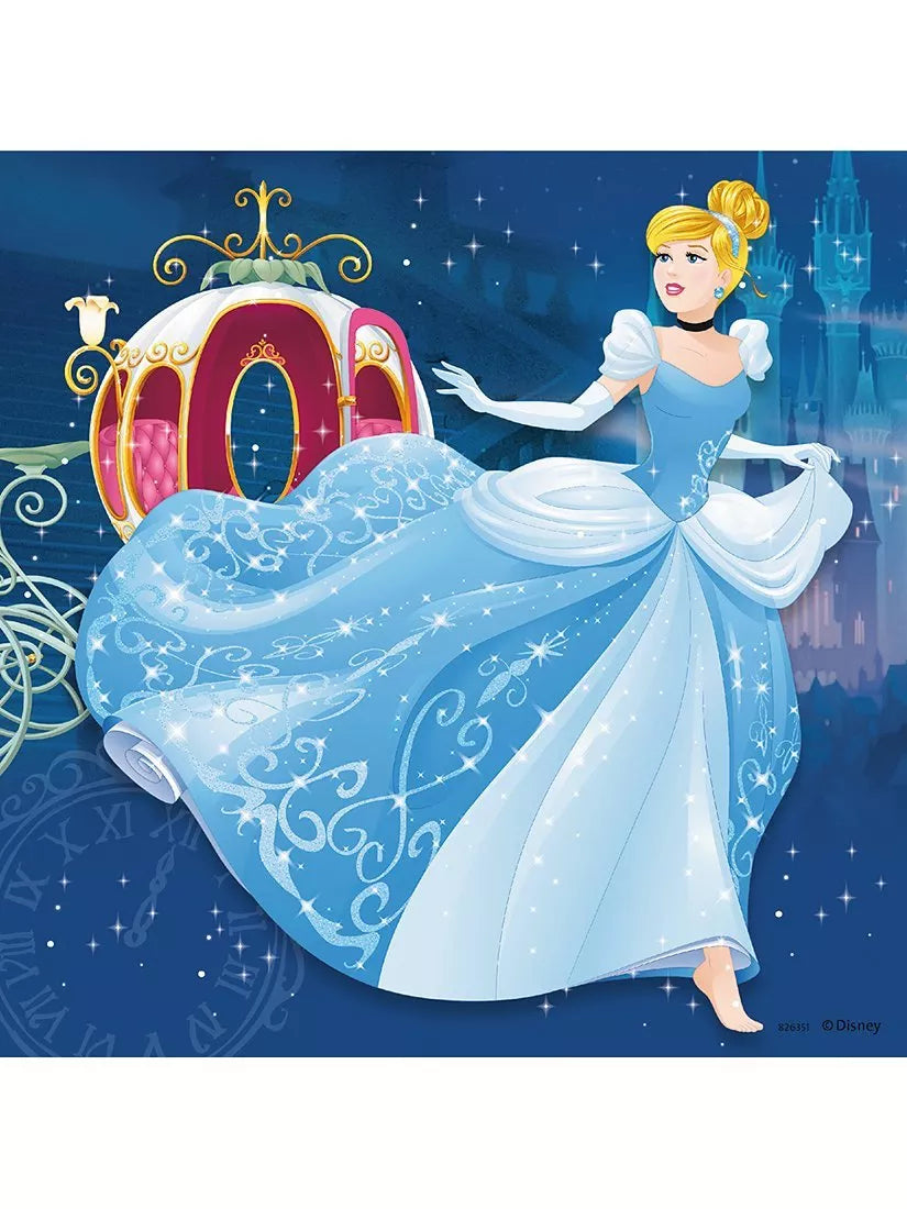 Ravensburger princess jigsaw puzzles box of 3, 49 pieces, imported from the UK
