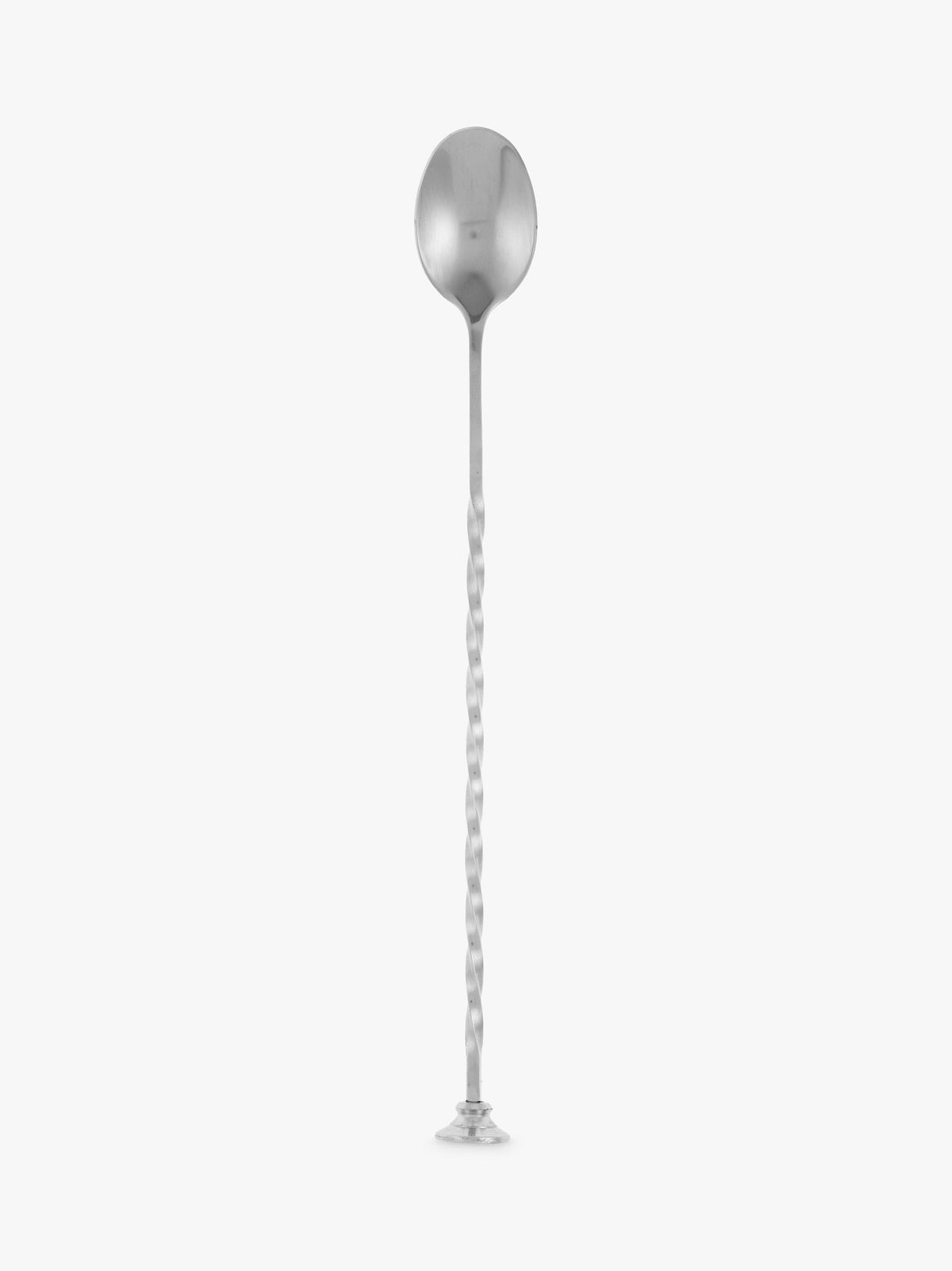 Stainless Steel Cocktail Mixing Spoon 28cm with Twisted Stem
