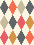Cole & Son Punchinello harlequin wallpaper - British product