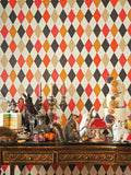 Cole & Son Punchinello harlequin wallpaper - British product