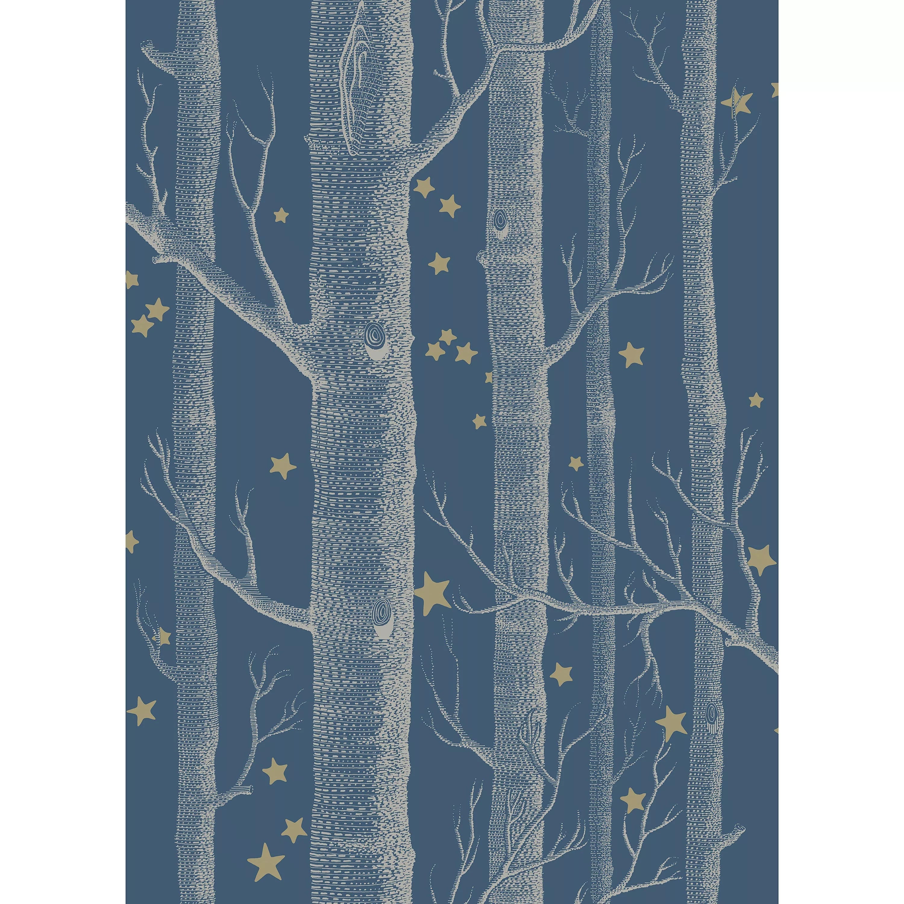 Cole & Son Woods & Stars wallpaper, imported from the UK