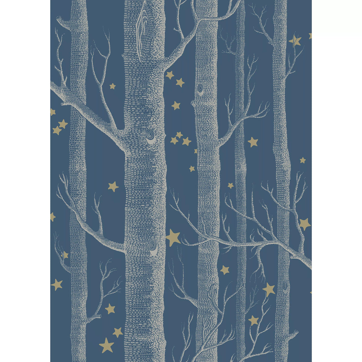Cole & Son Woods & Stars wallpaper, imported from the UK