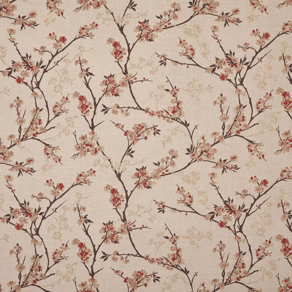 John Lewis Blossom Weave furnishing fabric floral print, imported from the UK