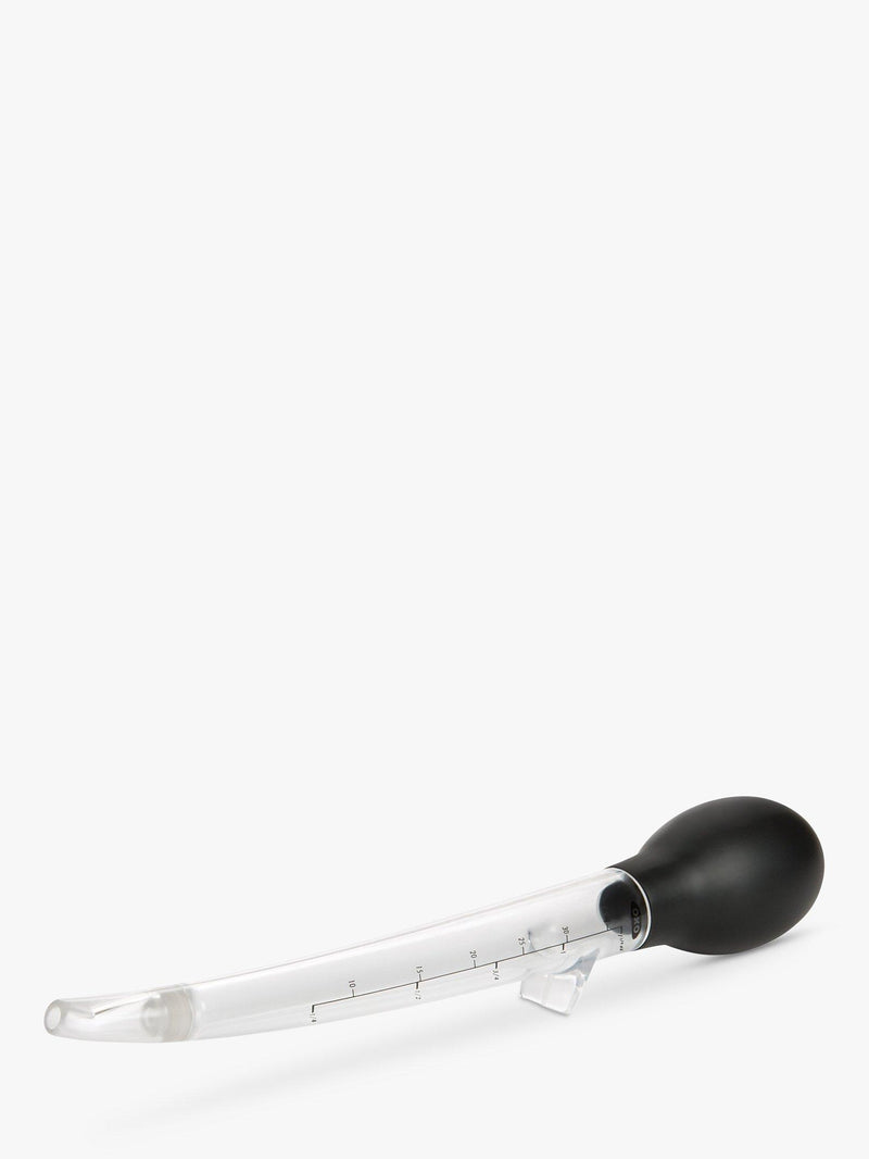 OXO Good Grips angled baster with cleaning brush (British brand)