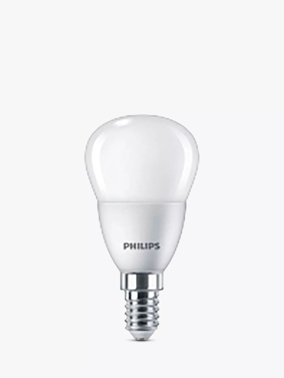 Philips 25W LED SES golf ball lightbulb frosted - British product